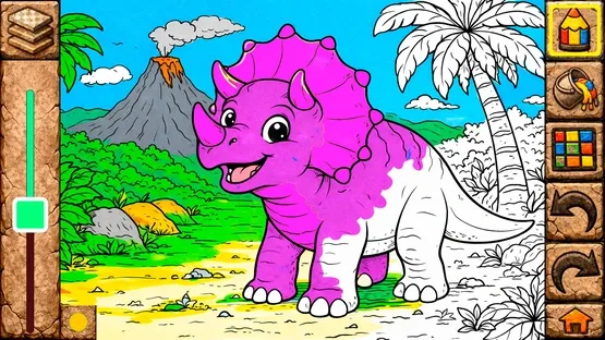 Animal Coloring Books for Kids & Toddlers: Dinosaurs screenshot 4