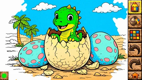 Animal Coloring Books for Kids & Toddlers: Dinosaurs screenshot 6