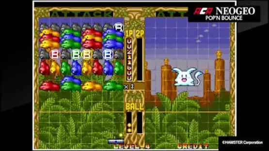 ACA Neo Geo: Pop'n Bounce screenshot 1