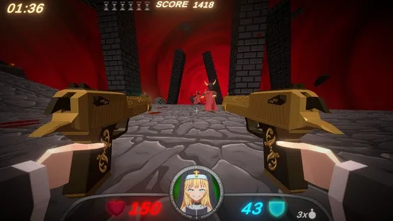 Guns and Nuns: Storming Hell screenshot 2