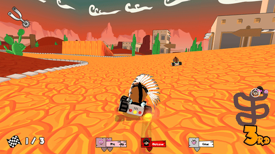 Cowboy Kart Screenshot