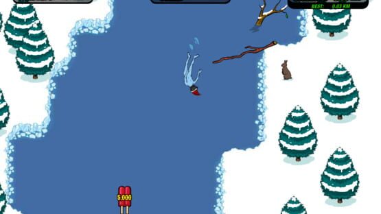Floater on Ice gameplay screenshot