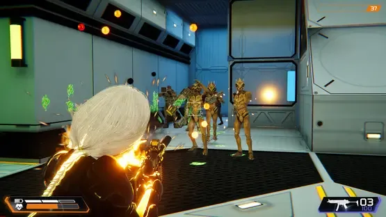 Anime Girls: Stellar Invasion screenshot 2