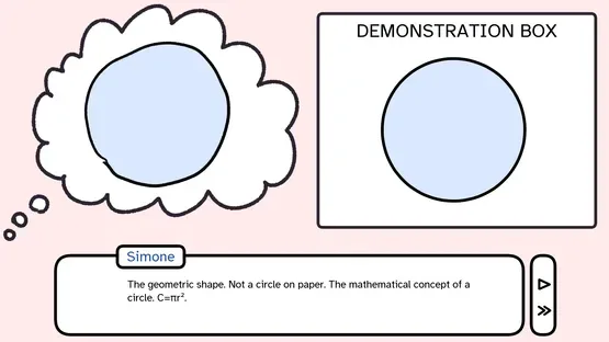 I Want To Be A Circle When I Grow Up. screenshot 1