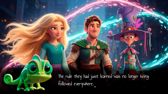 The Kingdom of the Golden Thread and the MadClocks Screenshot