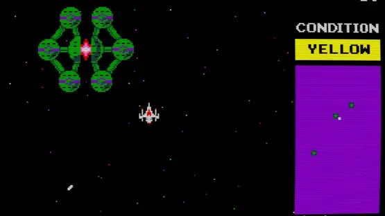 Bosconian gameplay screenshot 2