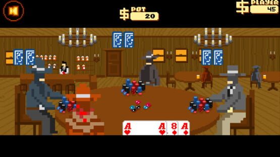 Westerado Poker gameplay screenshot