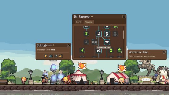 Crusaders Quest: Hero Town Screenshot