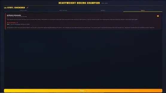 Sim: Heavyweight Boxing Champion screenshot 13
