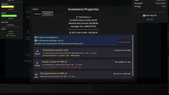 Self Made: Investment Life Sim screenshot 6