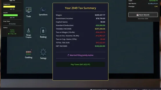 Self Made: Investment Life Sim screenshot 7