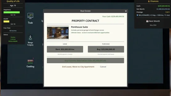 Self Made: Investment Life Sim screenshot 8