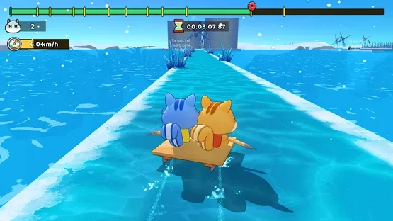 Skidddddd: Tori's Frozen Racing screenshot 2