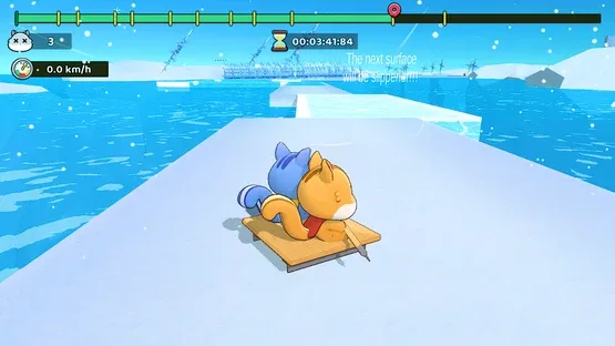 Skidddddd: Tori's Frozen Racing screenshot 3