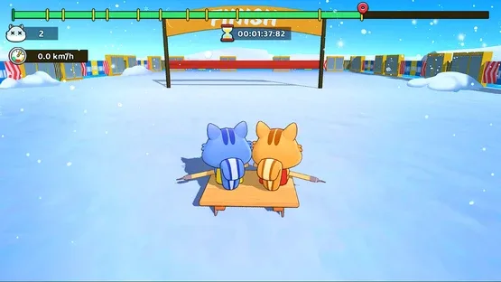 Skidddddd: Tori's Frozen Racing screenshot 4