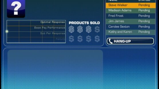 Fantasy Telemarketer gameplay screenshot