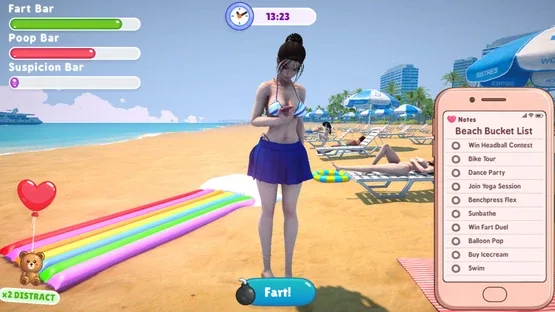 Anime Fart Simulator screenshot 2