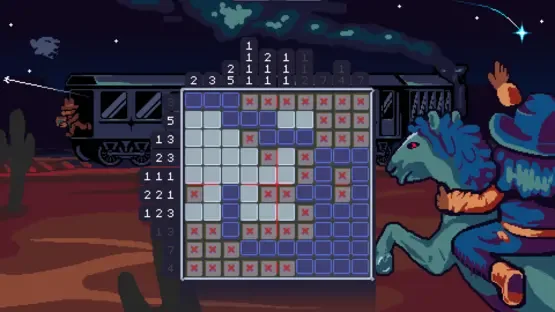 UFO 50 Nonograms screenshot 2