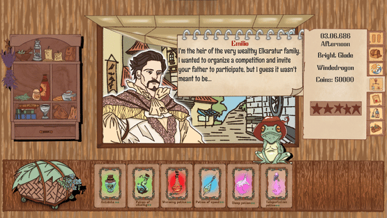 The Alchemist's Cards Screenshot