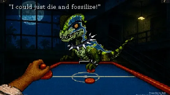 Dinosaur Air Hockey screenshot 1