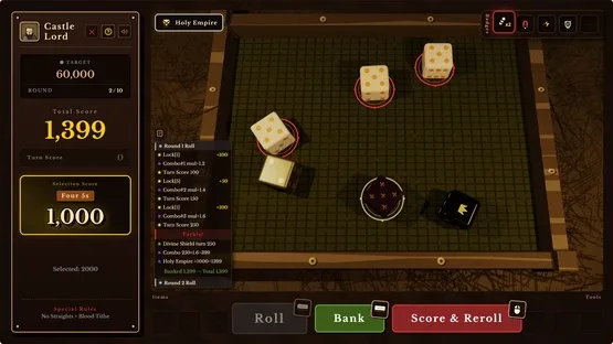 Dice Tavern: Farkle Roguelike screenshot 1