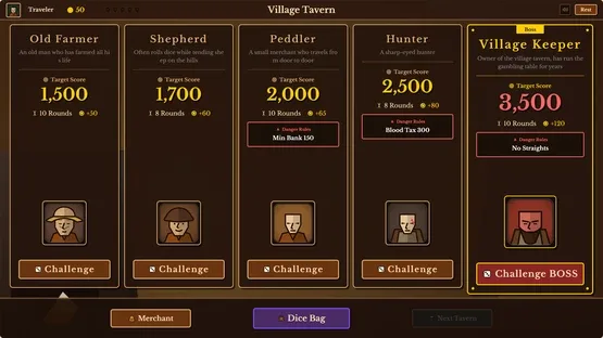 Dice Tavern: Farkle Roguelike screenshot 7