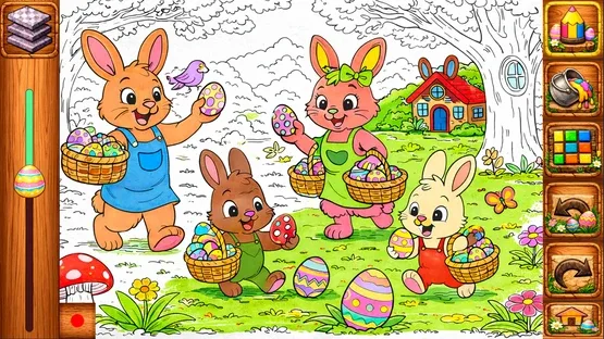 Easter Coloring Book for Kids & Toddlers screenshot 3