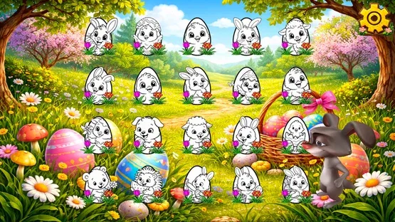 Easter Coloring Book for Kids & Toddlers screenshot 4