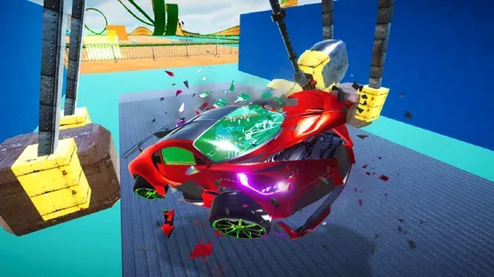 Hyper Cars Ramp Crash screenshot 1