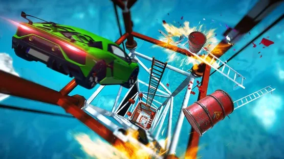 Hyper Cars Ramp Crash screenshot 2