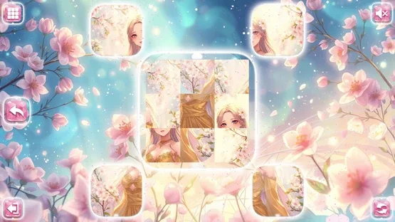 Lovely Anime Puzzle: Spring screenshot 1