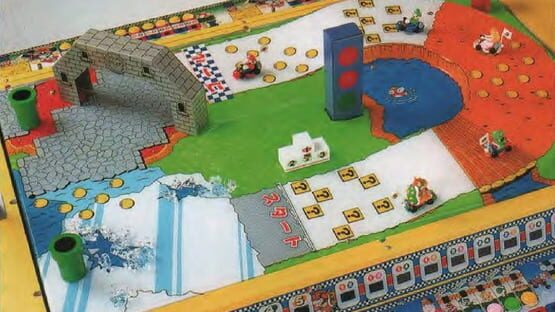 Go! Go! Mario Circuit gameplay screenshot