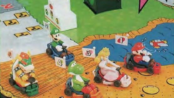 Go! Go! Mario Circuit gameplay screenshot