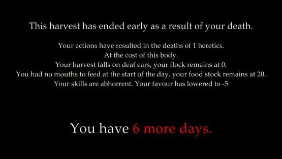 Seven Favors Screenshot