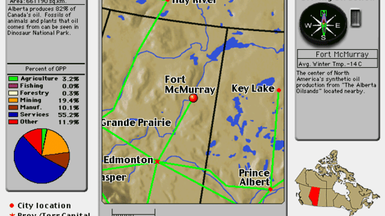 Crosscountry Canada Platinum Screenshot