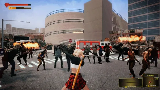 Cherry Girls vs. Zombie Carnage: Brutal Anime Kawaii screenshot 1