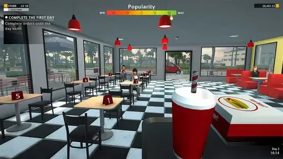 Food And Hotel Simulator Bundle: Road Cafe & Motel Business & Street Food screenshot 4