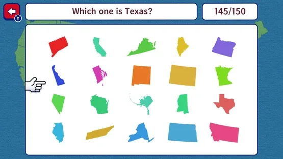 Geo Brain Boost! 50 U.S. States Silhouette Quiz screenshot 5