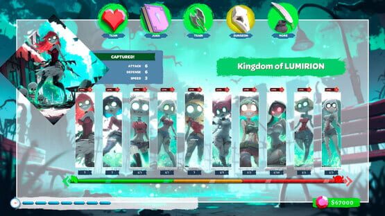 Zombie Hearts: Turn the Undead into Anime Girls screenshot 1