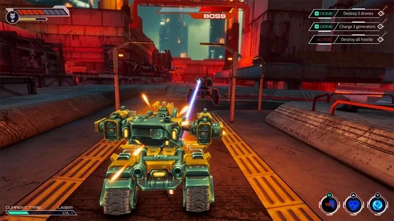 Mech Robot: Battle Shooter Warrior screenshot 1