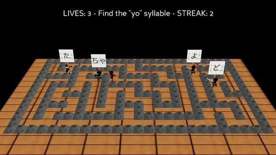 Hiragana Katakana Ninja Screenshot
