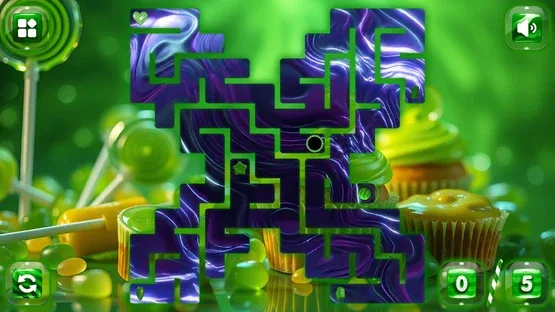 Sweetie Candy Maze: Lime screenshot 2