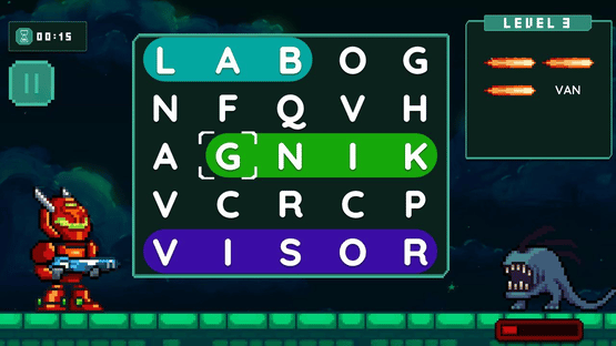 Word Quest Cyberpunk Screenshot