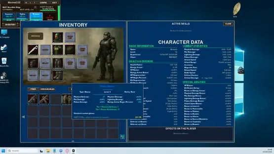 Marine.exe: Desktop RPG screenshot 2