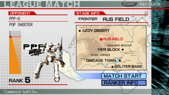Armored Core: Formula Front - Extreme Battle Screenshot