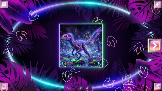 Neon Fantasy: Dinosaurs screenshot 3