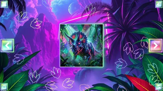 Neon Fantasy: Dinosaurs screenshot 1