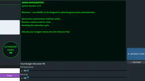 Provisional Authority: An AI Governance Simulation screenshot 4