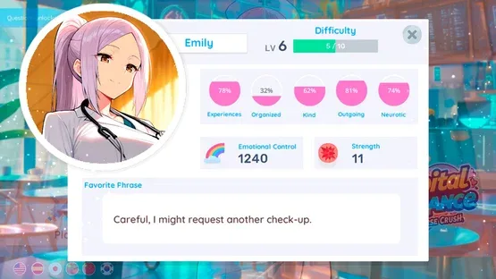 Hospital Romance: Anime Nurse Crush screenshot 5