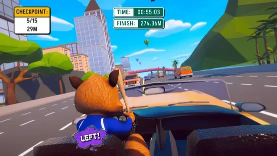 Back Driver Simulator screenshot 1